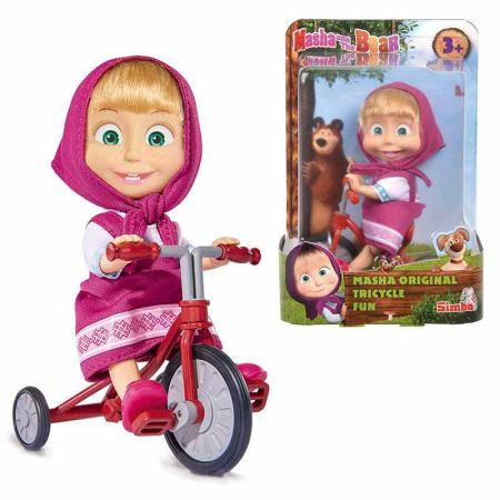 Masha 12 Cm Com Triciclo