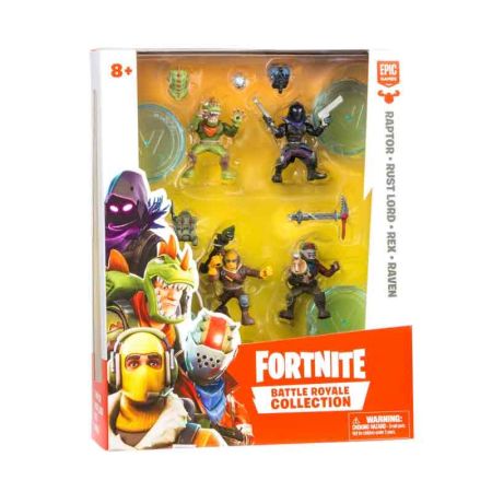 Fortnite Pack 4 Figuras 5cm