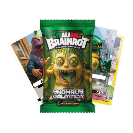 Envelope 7 cartas colecionáveis Brainrot série 3