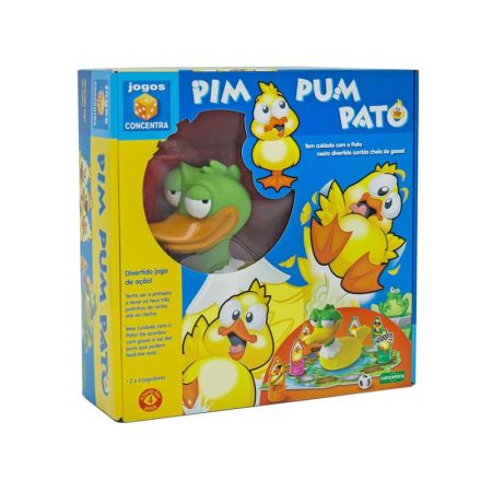 Jogo de tabuleiro Pim Pum Pato