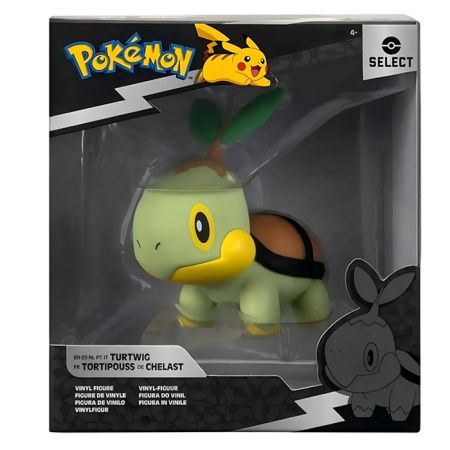 Pokémon figura vinil 10 cm Select Turtwig