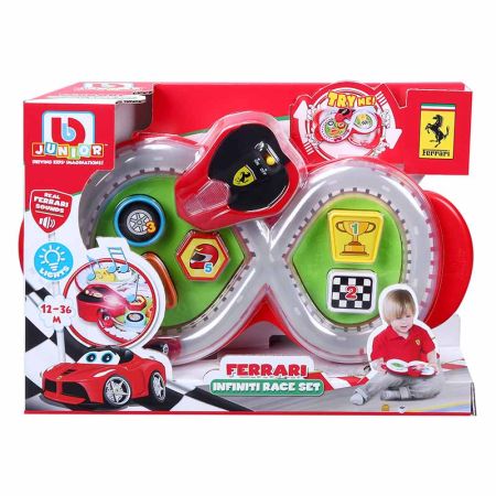 Carro Burago Junior Ferrari Infinity Race set