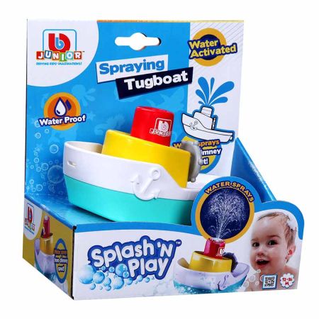 Jogo de Banho Splash'n Play Spraying Tugboat