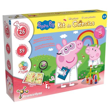 Science4you Primeiro kit de ciência da Peppa Pig