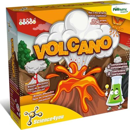 Science4you Kit de ciência do vulcão