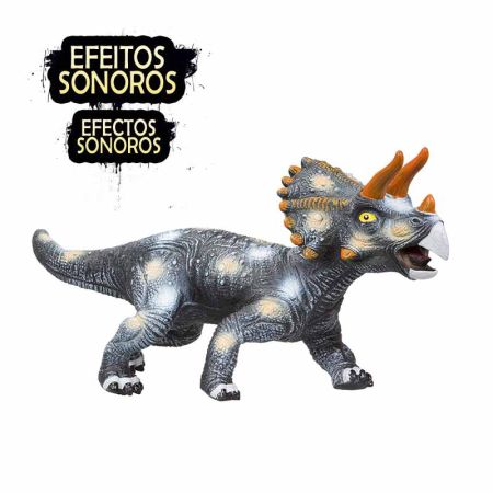 Wild Dragons Triceratops de foam com sons