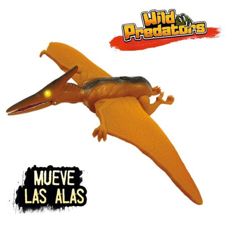 Dinossauro Pteranodon movimento asas
