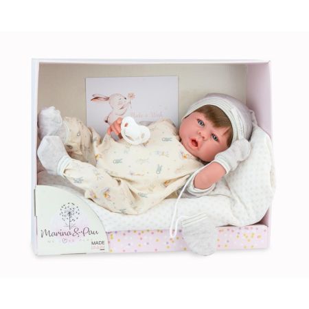 Boneca Bebé Reborn Marc 45 cm