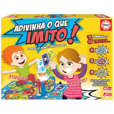 Educa adivinha o que imito