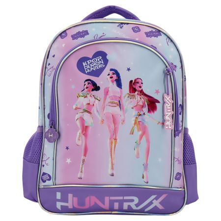 Mochila escolar Kpop Demon Hunters rosa 41 cm