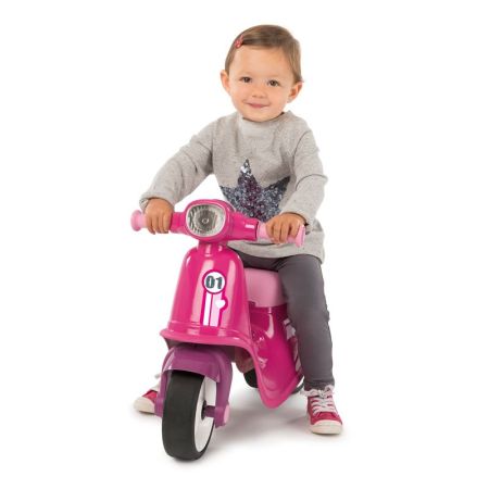 Andador Moto Scooter Rosa