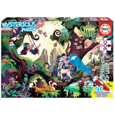 Educa puzzle 200 bosque mágico