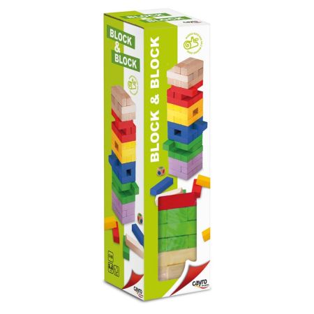 Block a block básico cores