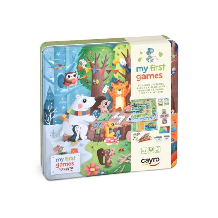 Jogo My First Games 6 jogos em caixa