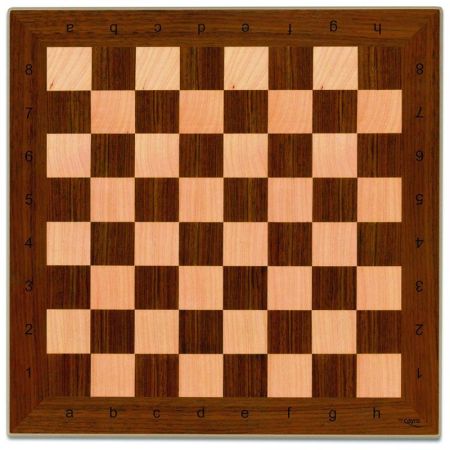 Tabuleiro de xadrez de madeira 40x40
