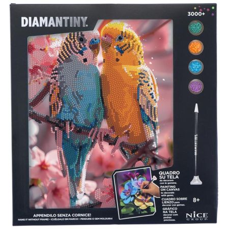 Diamantiny tela pintar com diamantes Agap&oacute;rnis