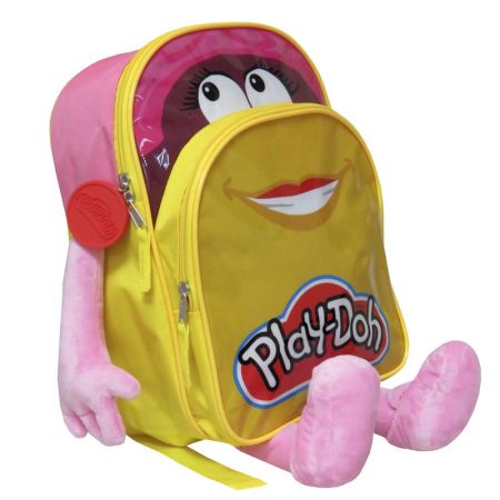 Mochila Play-Doh plasticina rosa 32cm