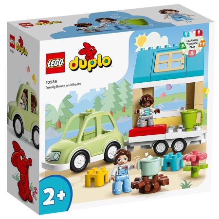 Lego Duplo Casa de Família Sobre Rodas