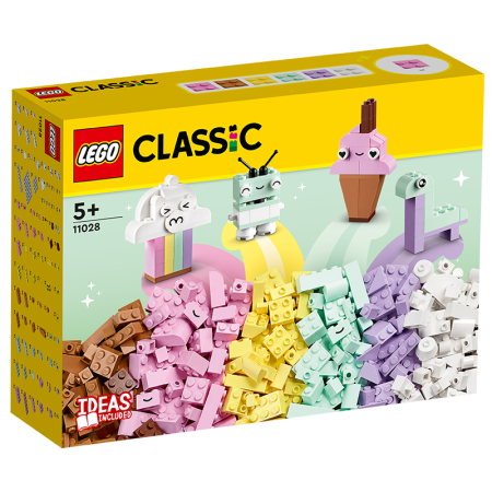 Lego Classic diversão criativa pastel
