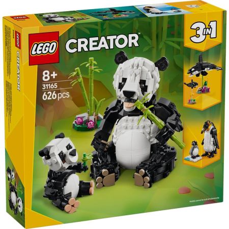 Lego Creator fauna selvagem família de pandas