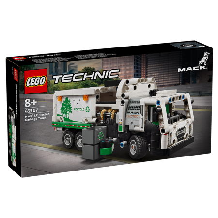 Lego Technic camião de resíduos Mack LR electric