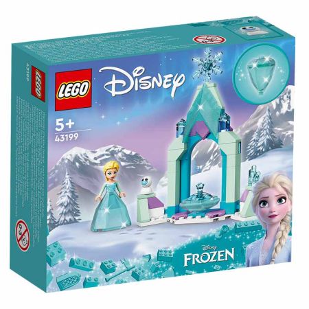 Lego Disney Pátio do Castelo da Elsa