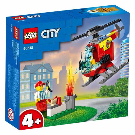Lego City Helicóptero de Combate ao Fogo