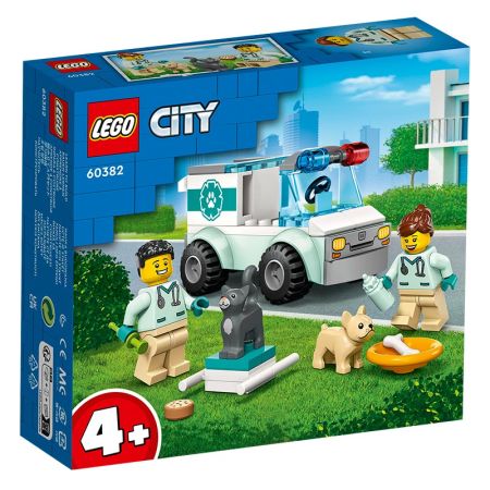 Lego City Resgate na Carrinha dos Veterinários