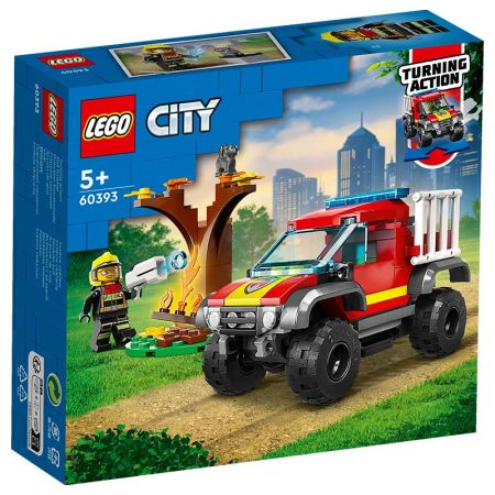Lego City Camião 4x4 de Resgate dos Bombeiros