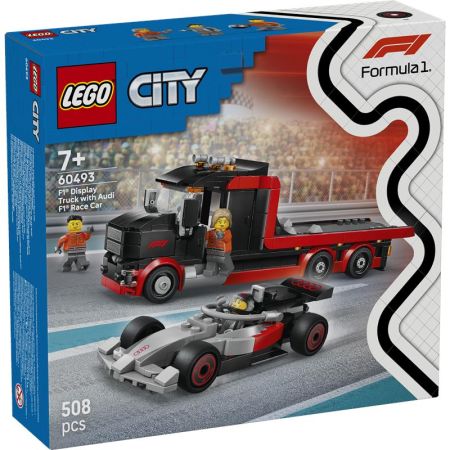 Lego City F1 e carro de corrida Audi F1