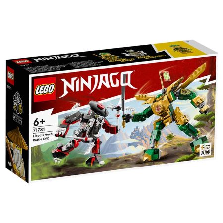 Lego Ninjago Mech de Combate EVO do Lloyd
