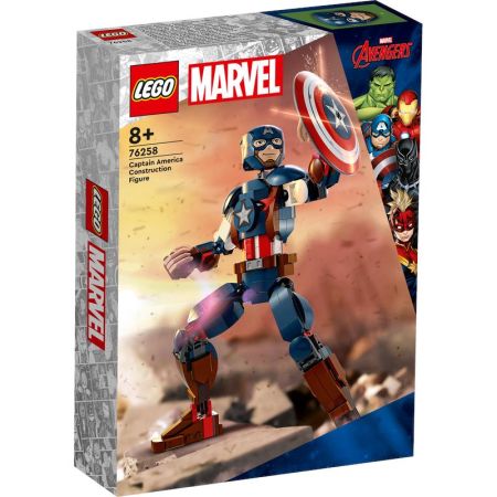 Lego Super Heroes figura: Capitão América