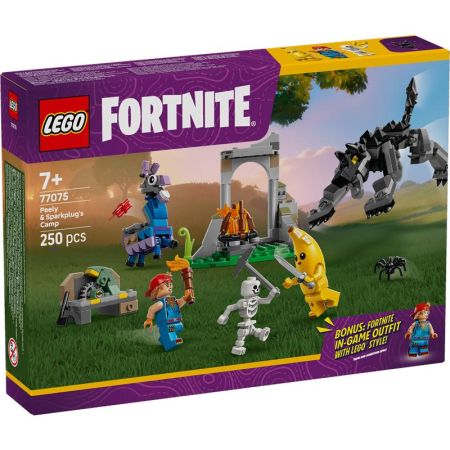 Lego Fortnite acampamento de Banano e Bujia