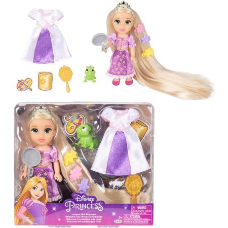 Princesas Disney Rapunzel 15 cm com acessórios