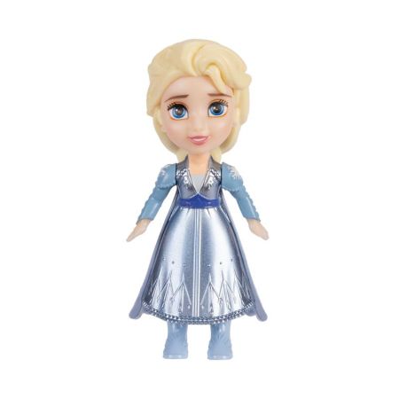 Princesas Disney boneca Frozen Elsa cinza 7 cm