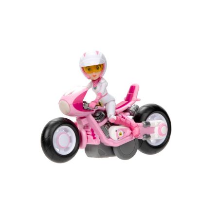 Super Mario Bross Movie carro 6 cm Kart Peach