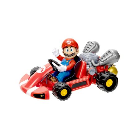 Super Mario Bross Movie carro 6 cm Kart Mario
