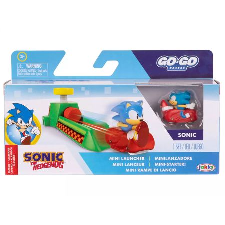 Sonic carro Go go Racers mini Sonic