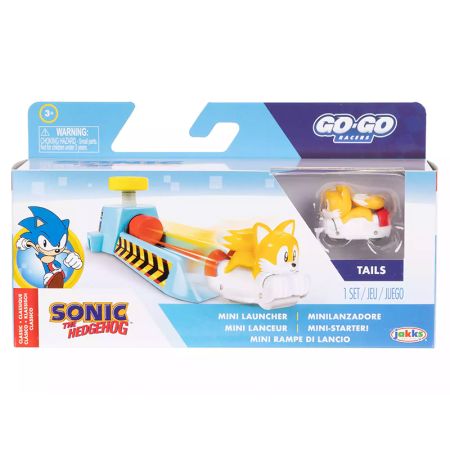 Sonic carro Go go Racers mini Tails