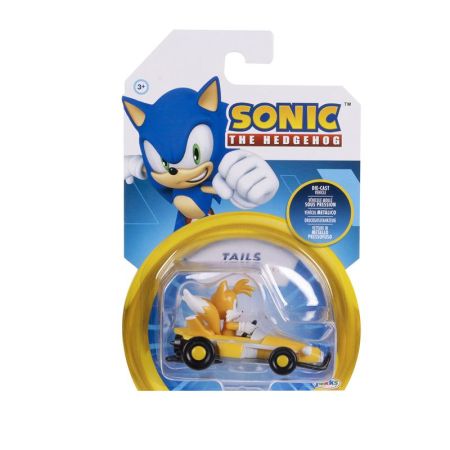Ve&iacute;culos Sonic 1:64 diecast Tails