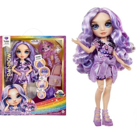 Rainbow World boneca Violet