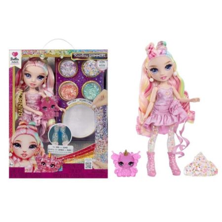 Rainbow High boneca Rainbow Shimmers Slime Bella