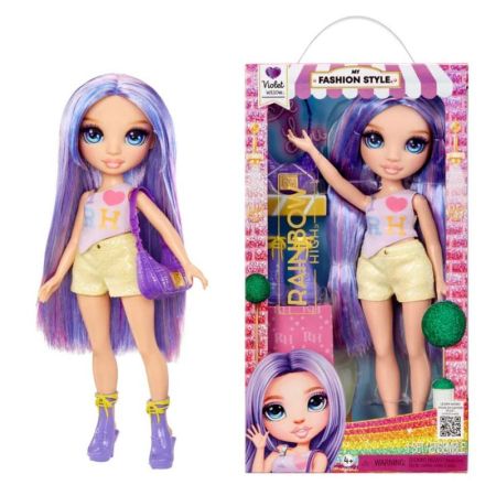 Rainbow High boneca My Fashion Style Violet
