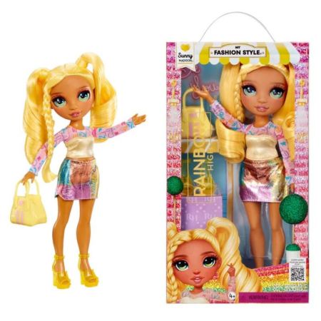 Rainbow High boneca My Fashion Style Sunny