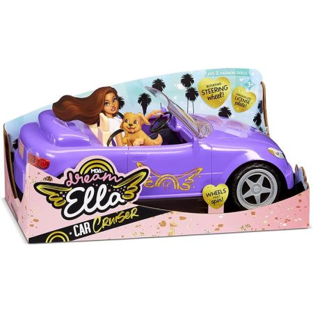 Dream Ella Boneca Carro Cruiser Lila