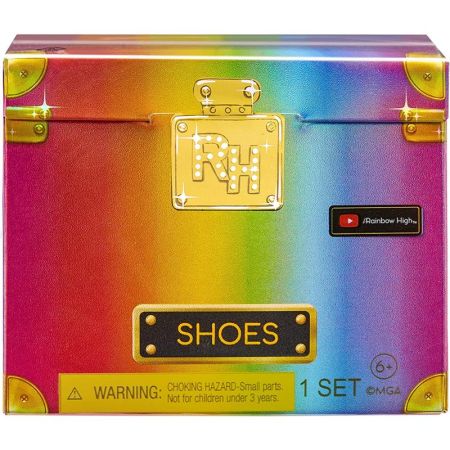 Rainbow High acessórios boneca sapatos