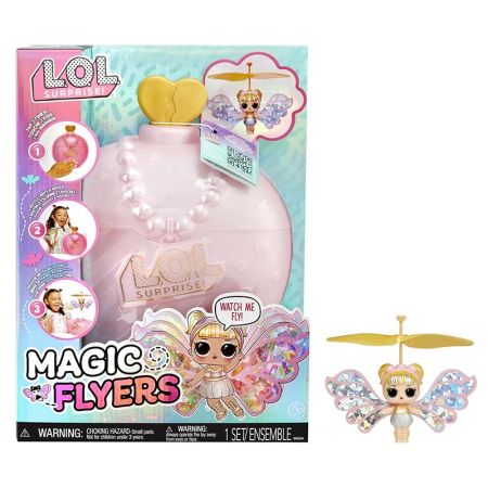 LOL Surprise boneca Voadora Magic Wishies dourada