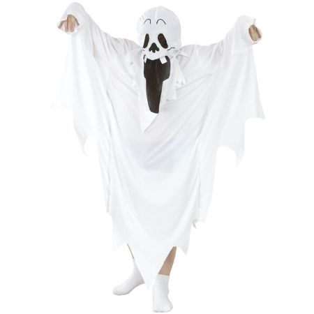 Disfarce fantasma branco Infantil