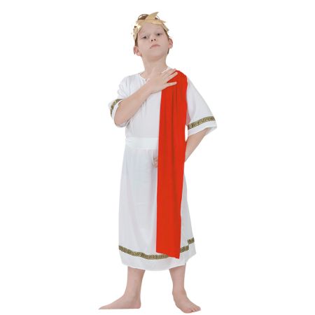 Disfarce Emperador romano infantil