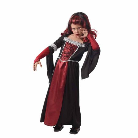 Disfarce Vampira Medieval infantil